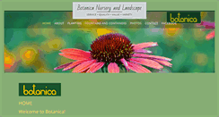 Desktop Screenshot of botanicanursery.com